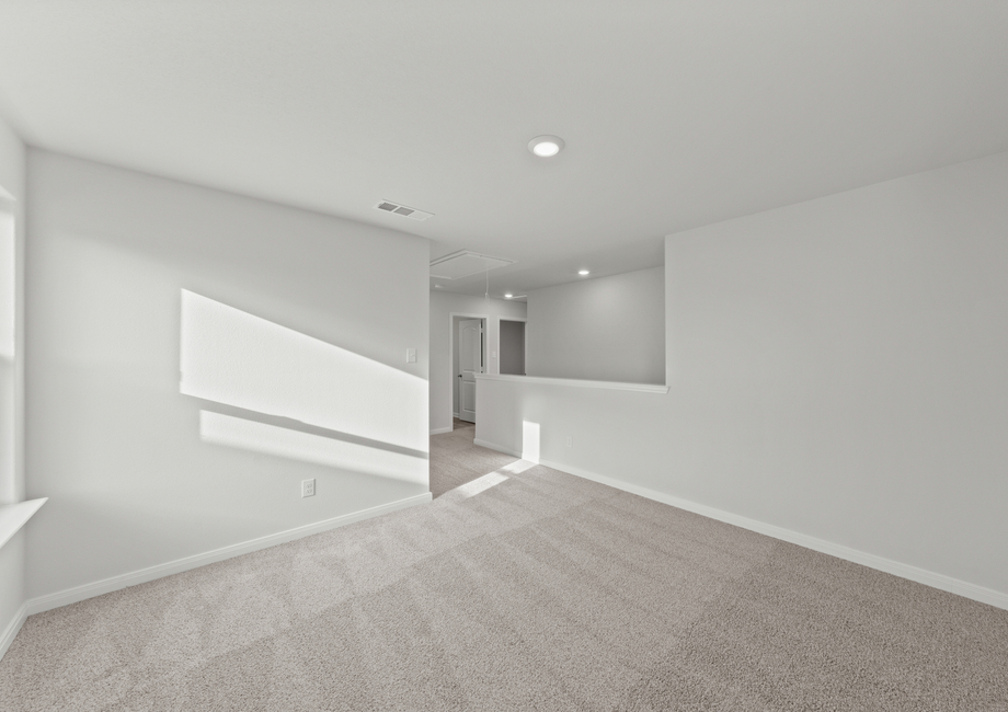 The upstairs loft of the Piper is a great space for a gameroom.