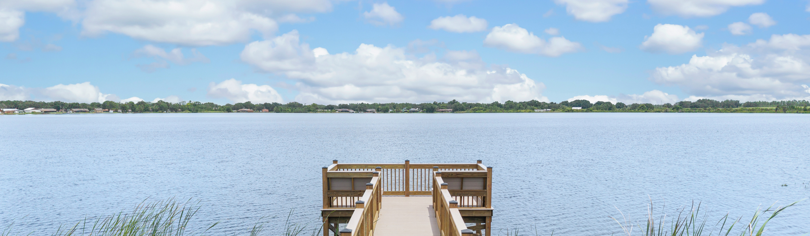 Fishing pier at Gum Lake
