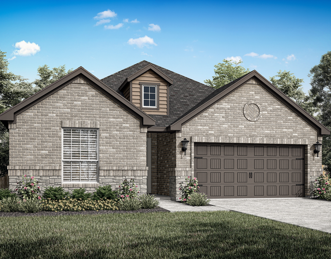 Exterior elevation rendering of the Dove.