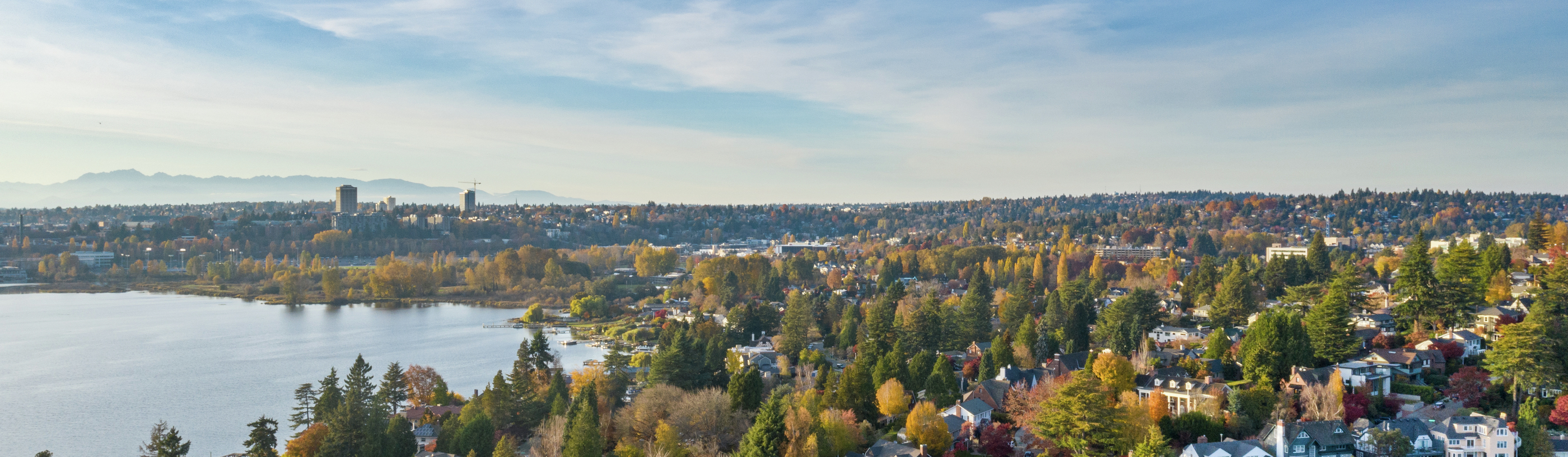 View from Renton of Lake Washington.