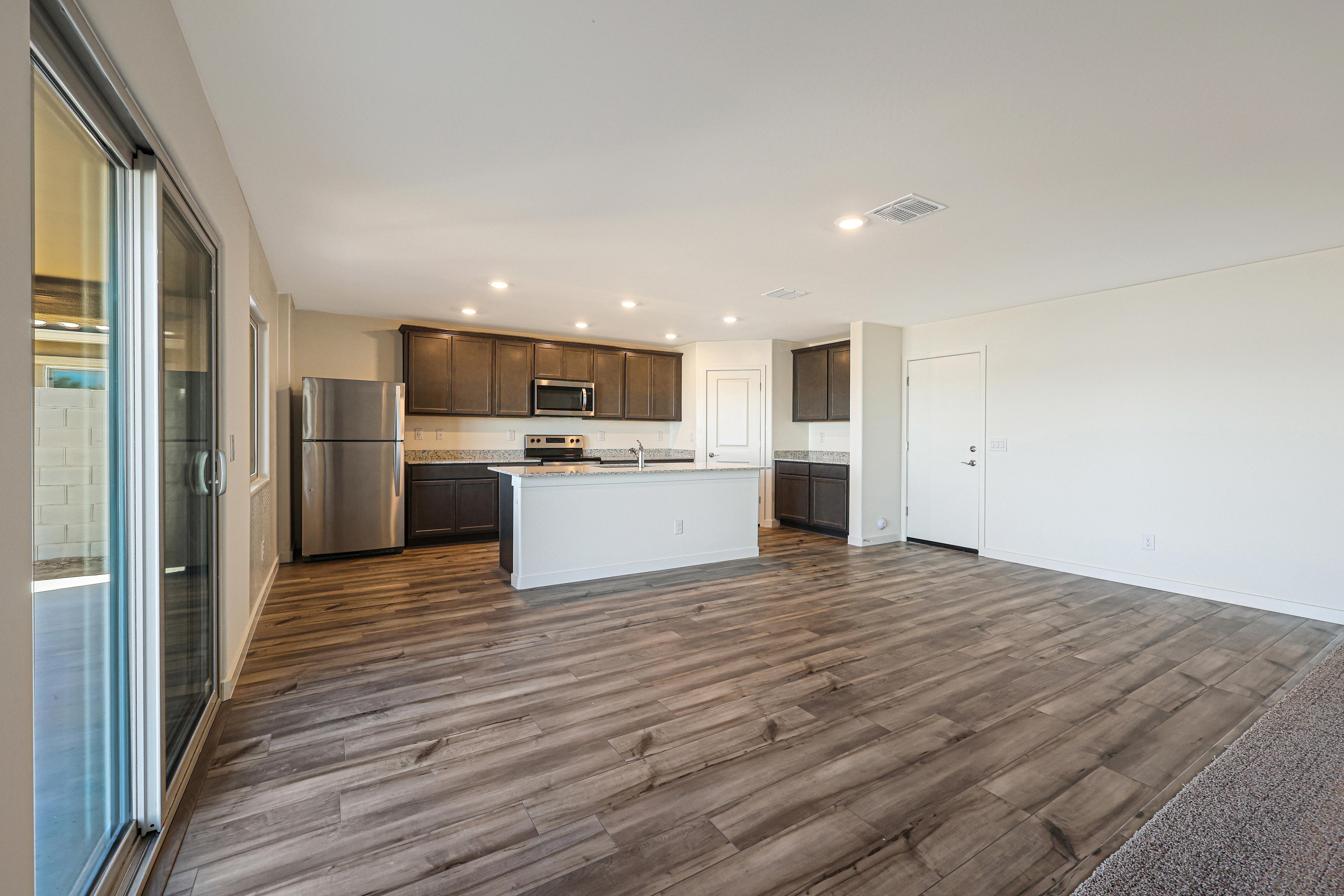The spacious kitchen is perfect for preparing your family's favorite meals and treats.