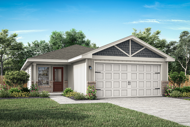 Daytime rendering of the Hawthorn floor plan