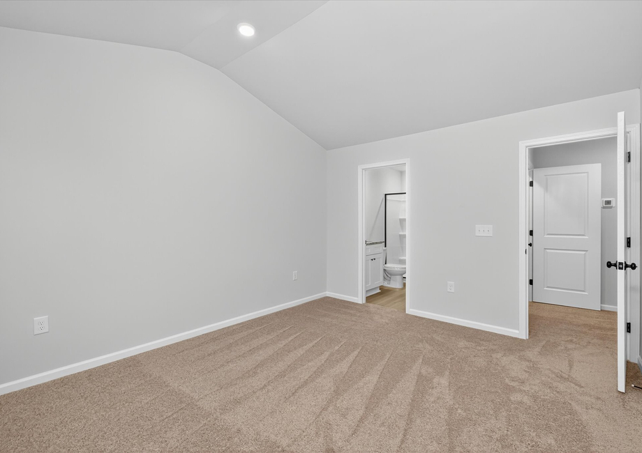 The master bedroom.