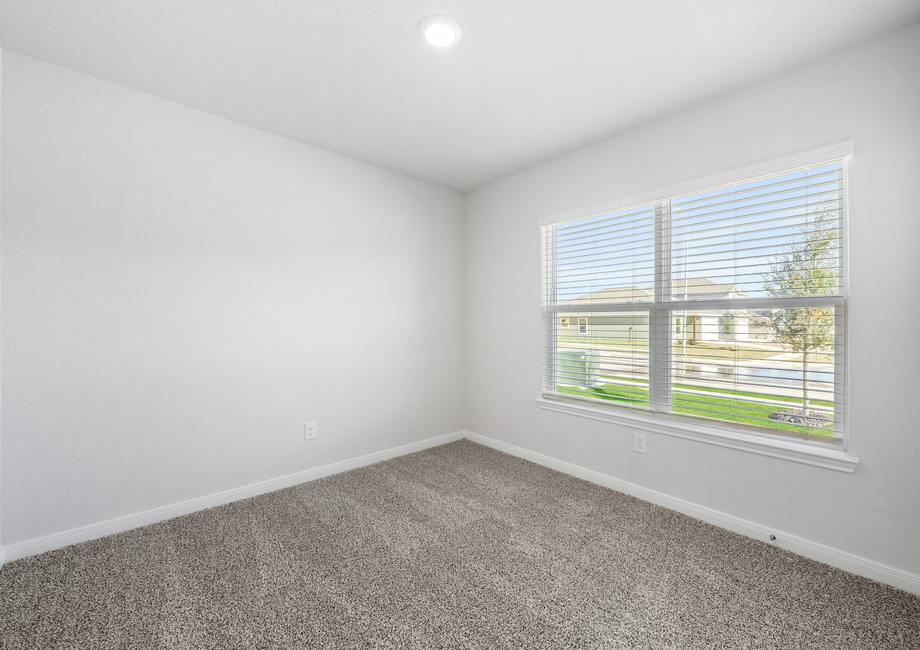 The secondary bedrooms of the Rio Grande are a great space for children's bedrooms or guest rooms.