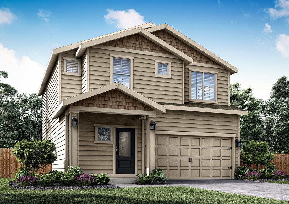 The Cypress is a beautiful two-story home.