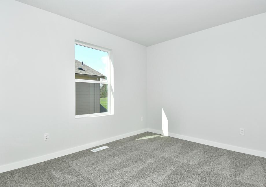 The secondary bedrooms have carpet.