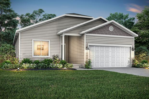 The Durango is a beautiful single story home with siding.