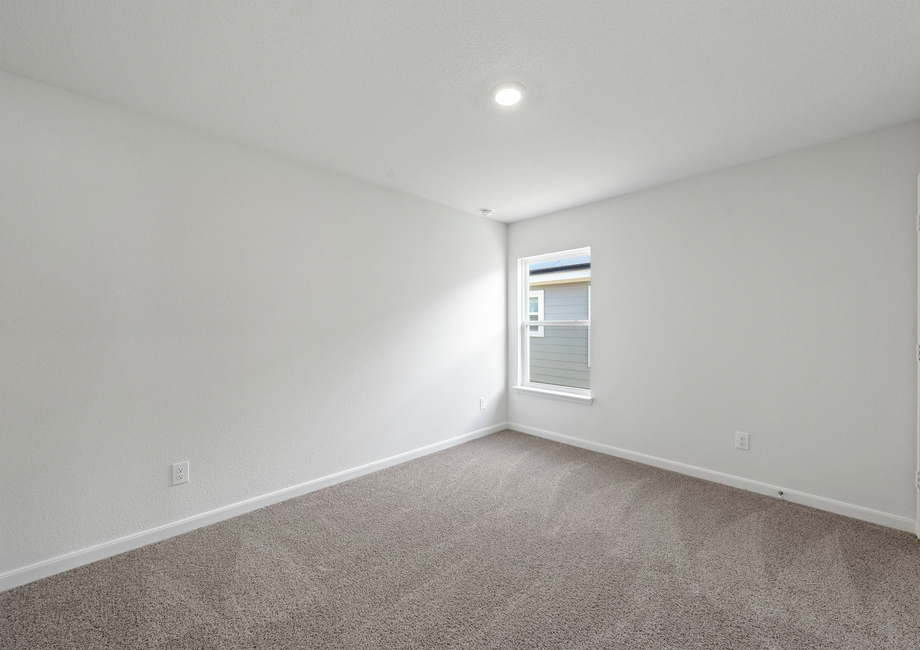 The secondary bedrooms are a great space for children's bedrooms or guest rooms.
