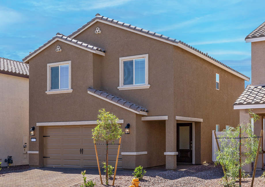 The Oak is a beautiful, two-story floor plan.