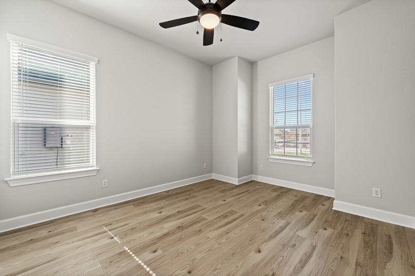 A flex room is located at the front of the home.