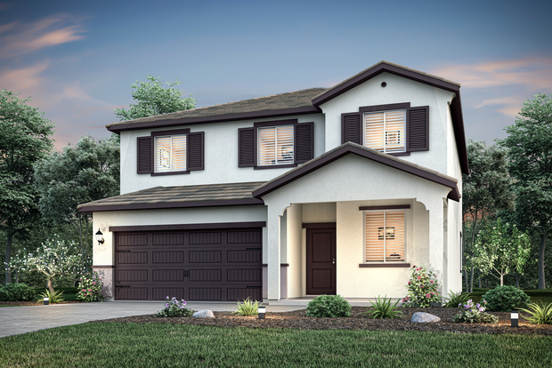 The Stallion is a beautiful two story home.