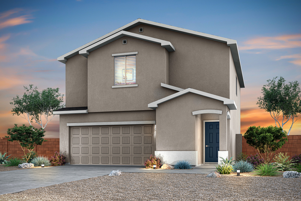 Rendering of the Mesquite at dusk.