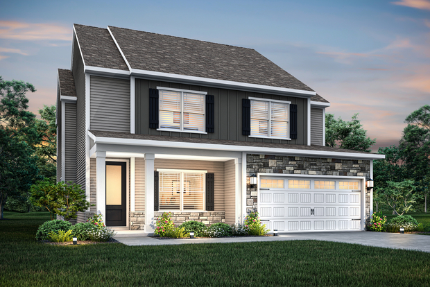 Dusk rendering of the Craven plan