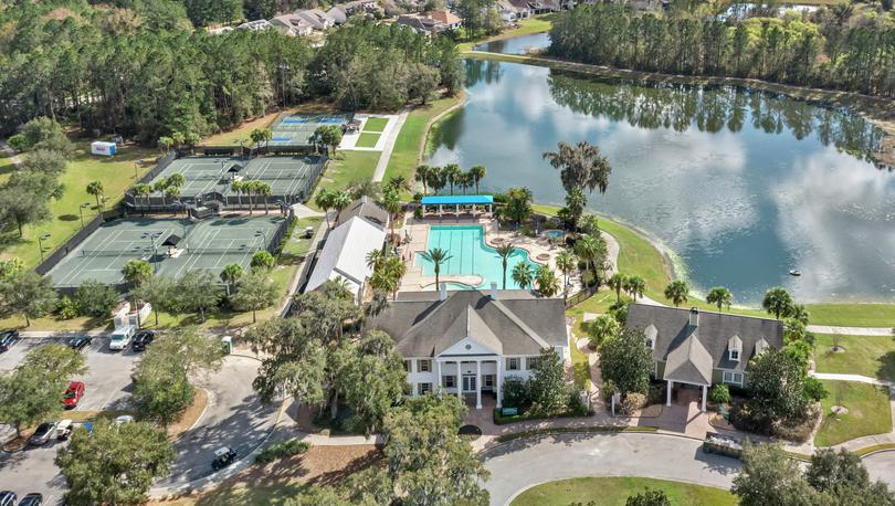 With tennis and pickleball courts and a spectacular pool Southern Hills has it all.