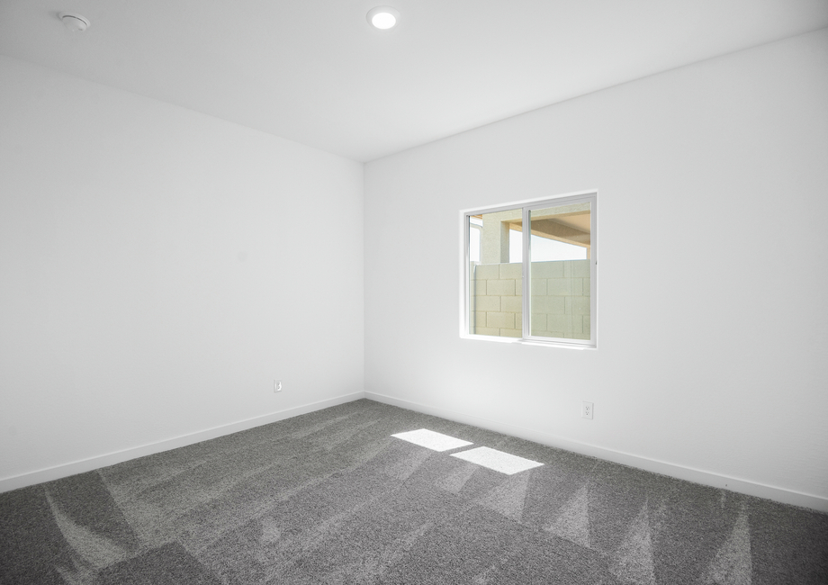 Guest bedrooms are spacious for family and friends to unwind after a long day.