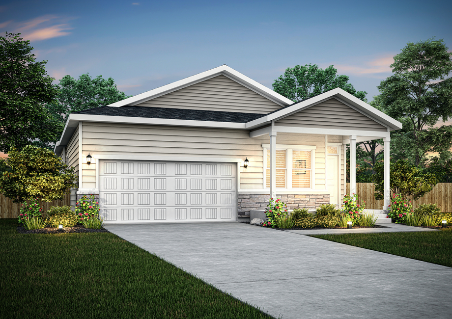 The Arapaho B is a beautiful single story home.