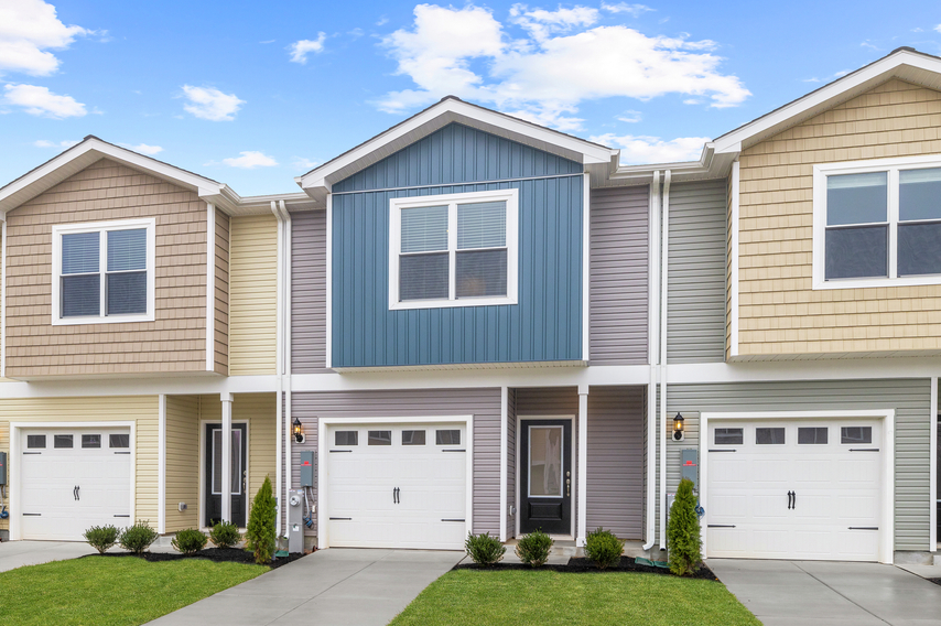 The Canton has a one-car garage