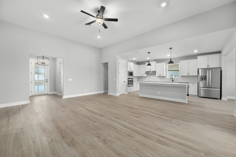 An open layout perfect for entertaining.