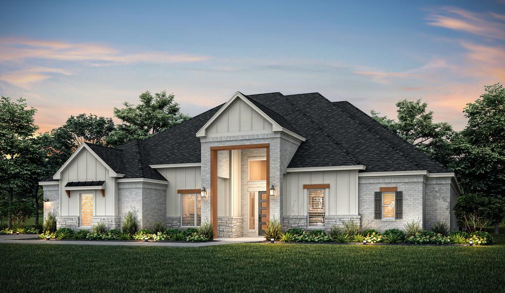 The Texoma is a beautiful two-story floor plan.