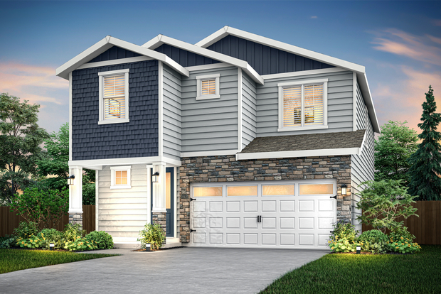 Rendering of the Juniper B at dusk.