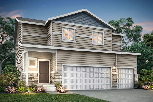The Trinidad is a beautiful single story home with siding.