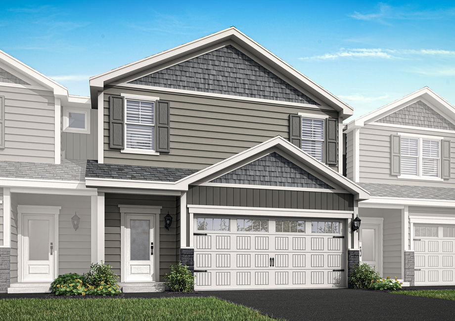 The Camden is a beautiful two story home.