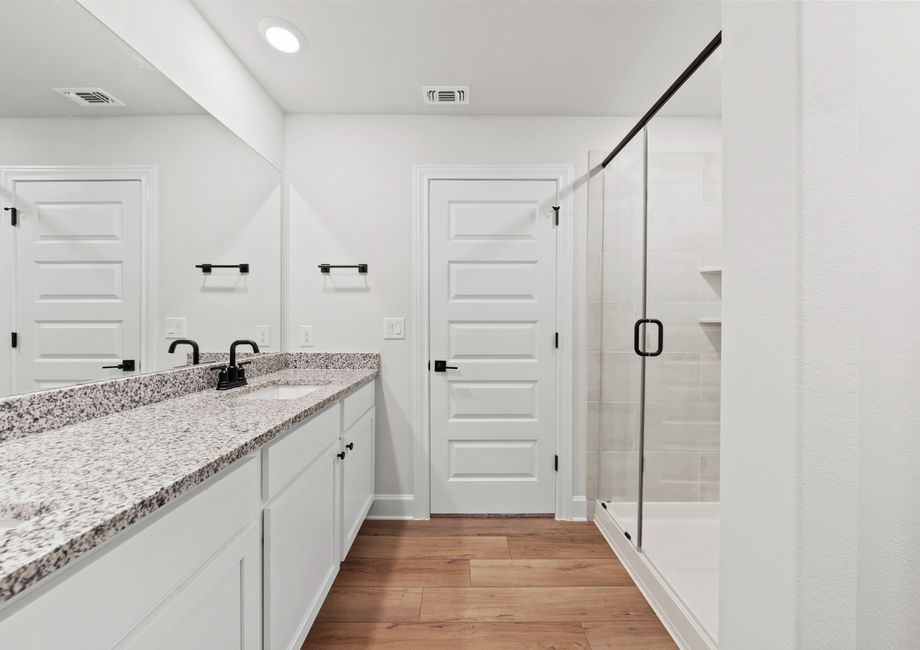 Beautiful master bathroom.