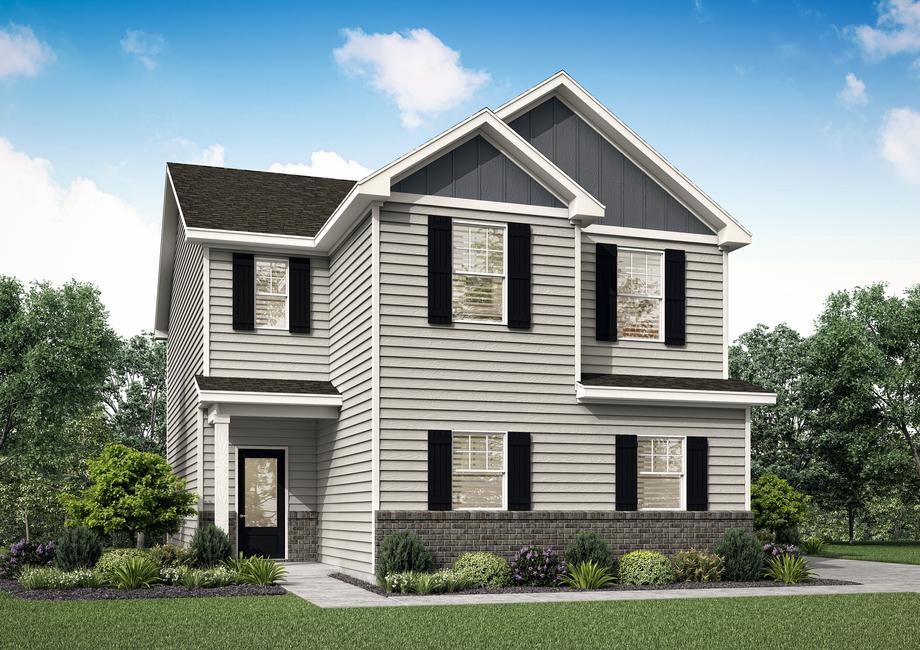 The Burke is a beautiful two story home by LGI Homes