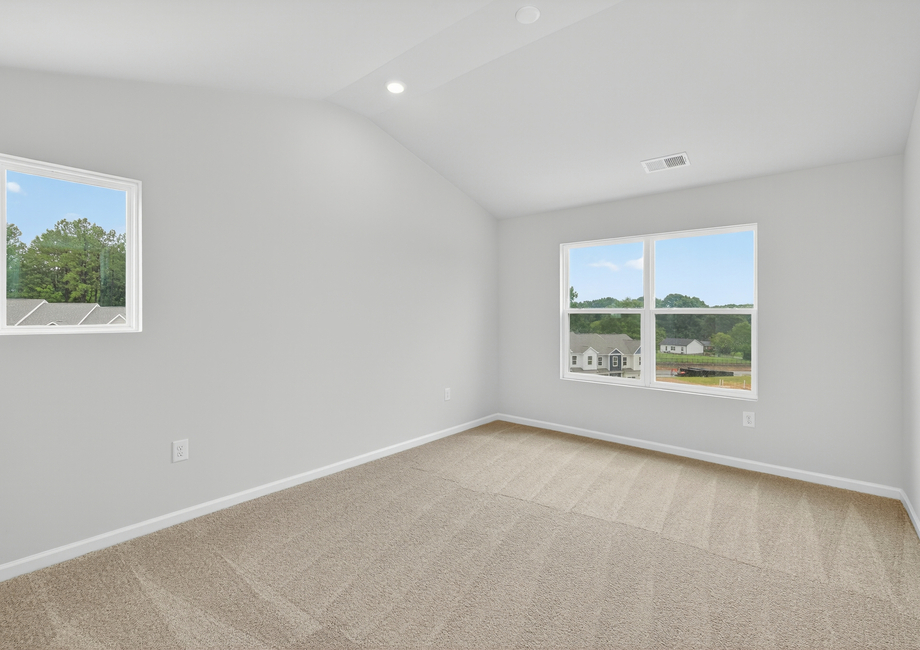The master bedroom.