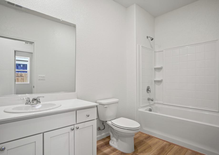 Secondary bathroom