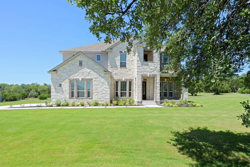 The San Gabriel is a two-story home.