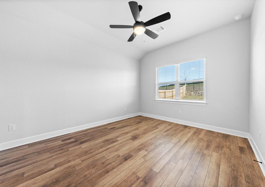 <p>Master suite featuring high ceilings and large picture window. </p>