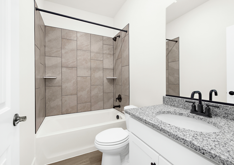 Secondary bathroom