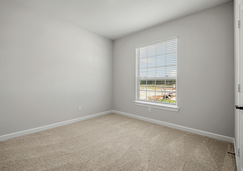 Lush carpet in the secondary bedrooms