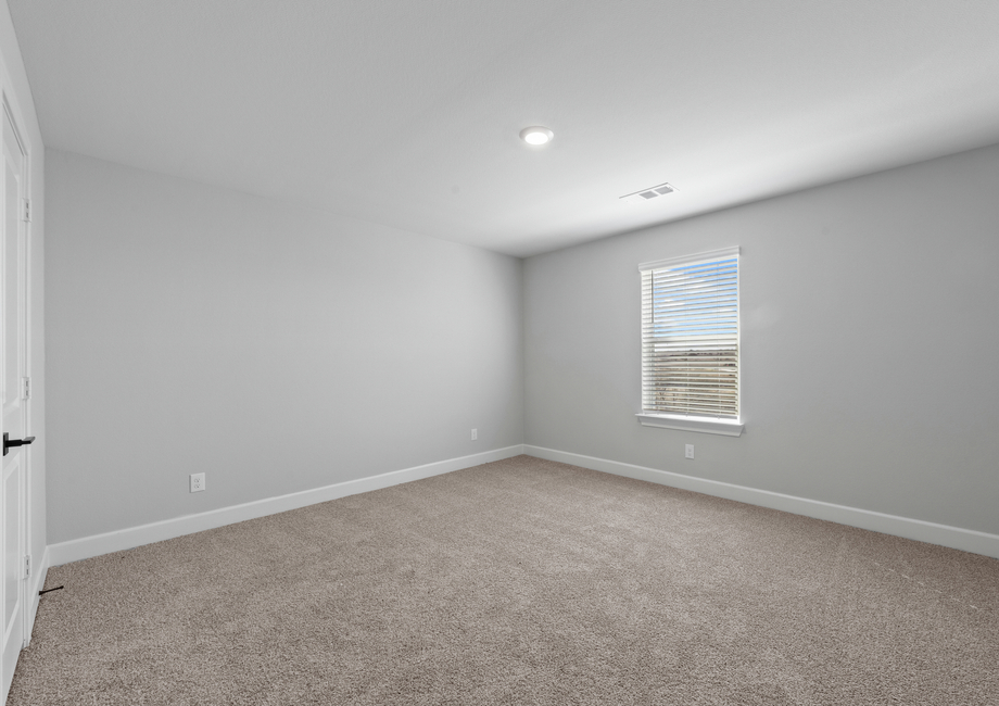 The secondary bedrooms are a great space for children's rooms or guest rooms.