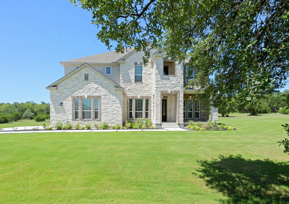 The San Gabriel is a two-story home.