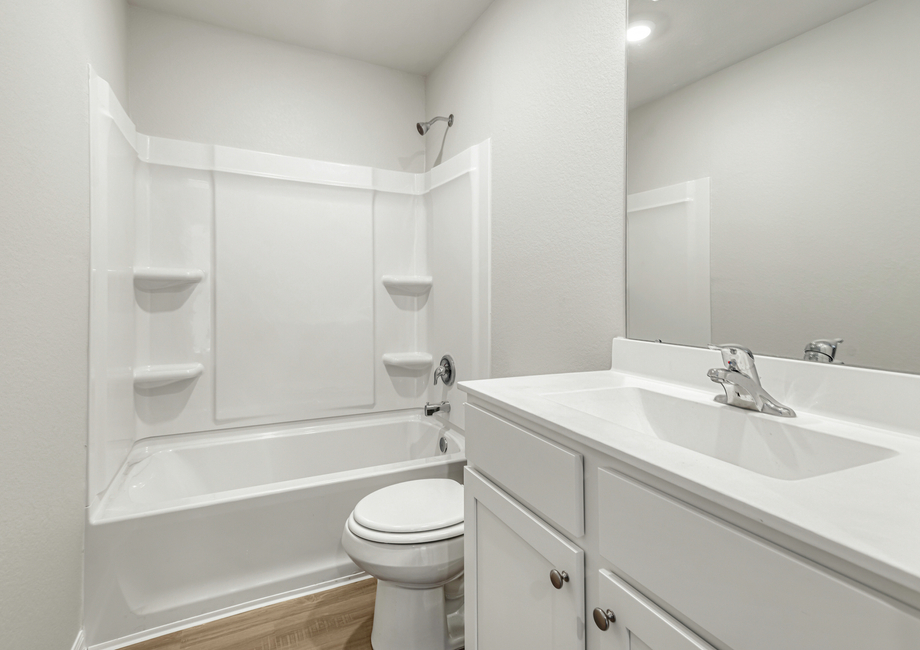 Spacious secondary bathroom