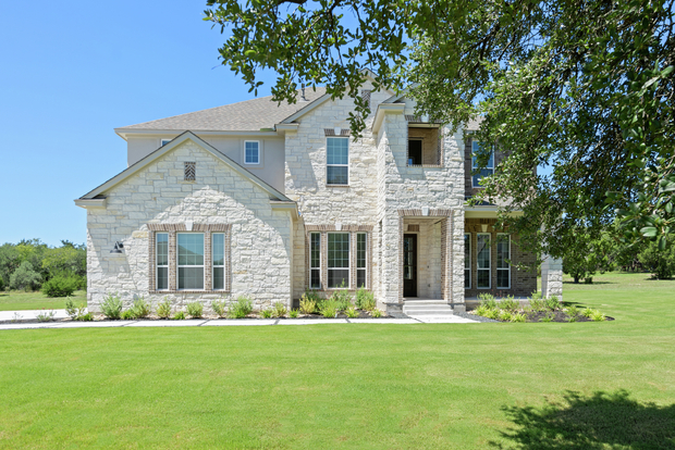 The San Gabriel is a two-story home.