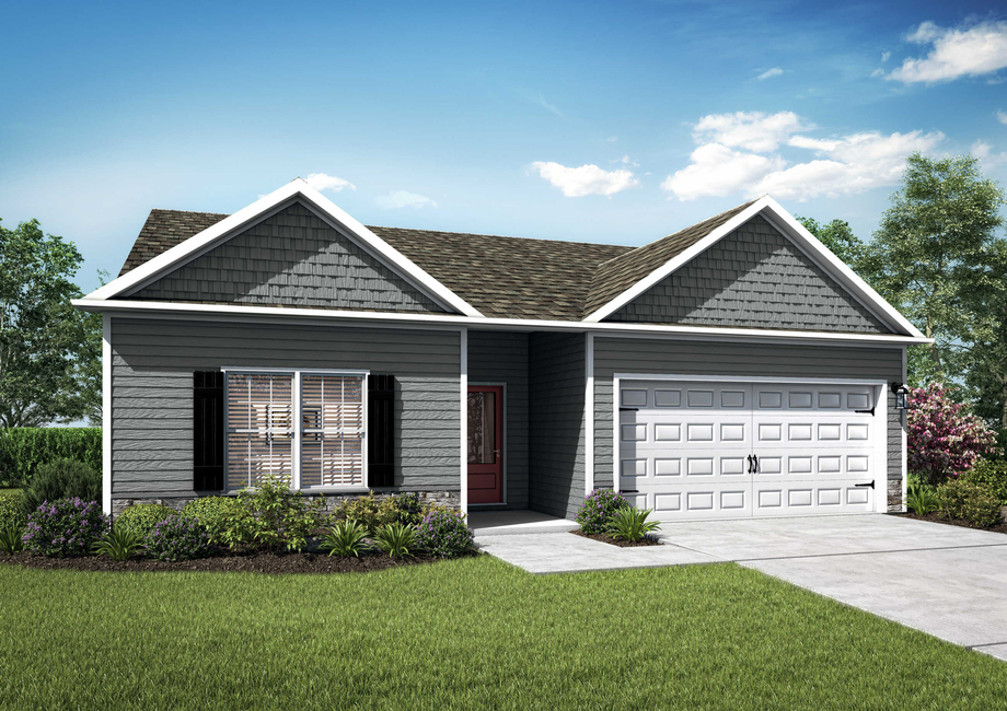 Rendering of the Burton floor plan
