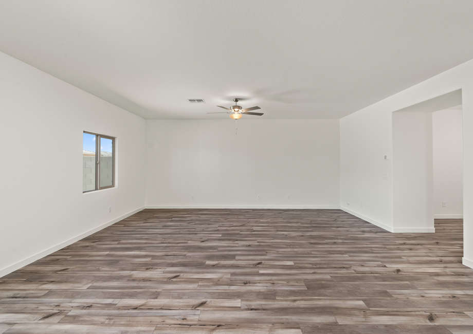 Enjoy spending time with the family in the spacious living area.