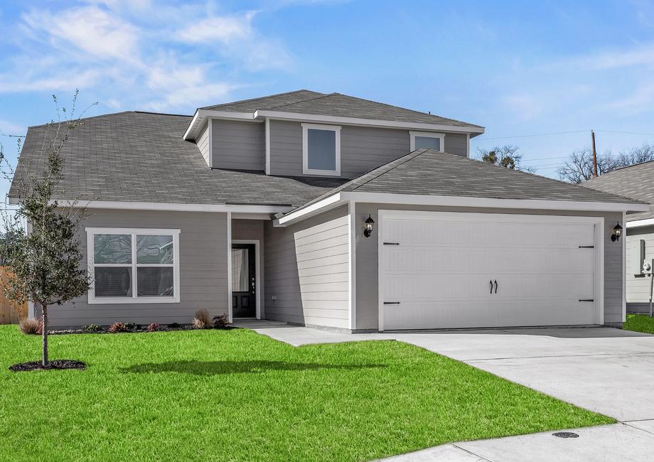 The Cypress has is a gorgeous, two-story floor plan.