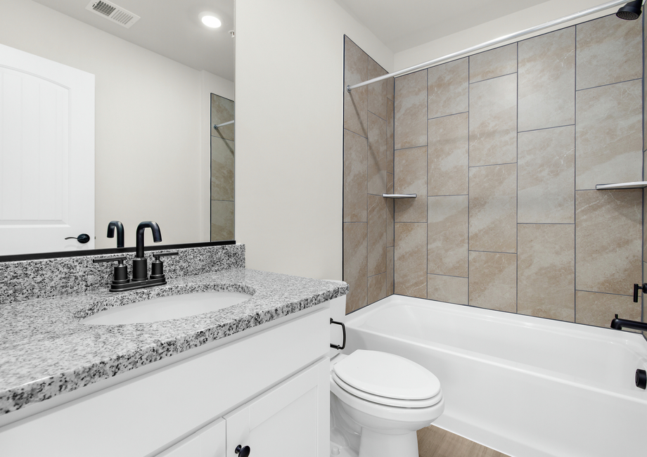 Secondary bathroom