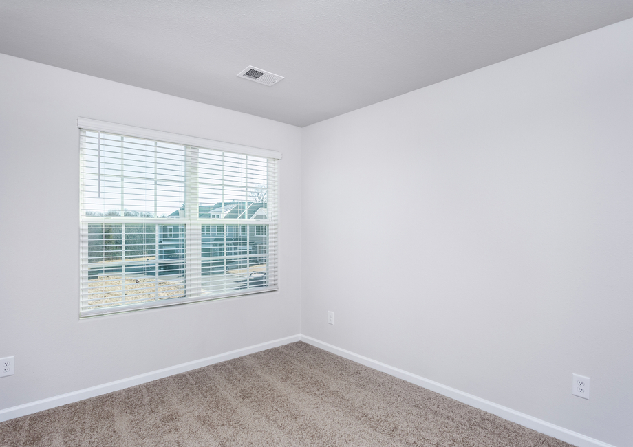 Each bedroom has its own closet