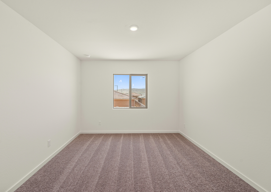 Secondary bedrooms make perfect rooms for guests or family.
