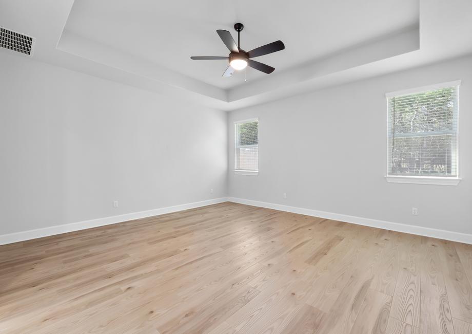 The master bedroom offers the perfect space to relax.