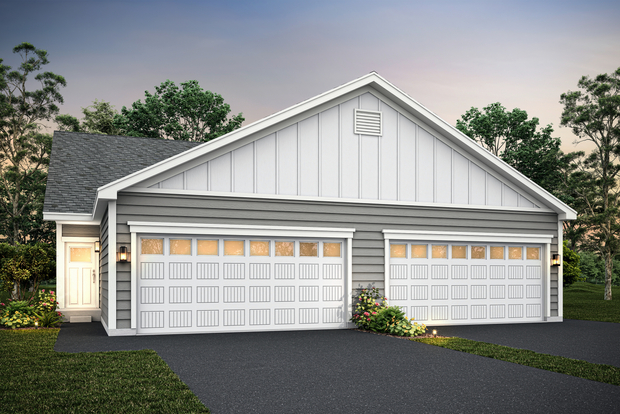 The Briggs is a beautiful one story home.