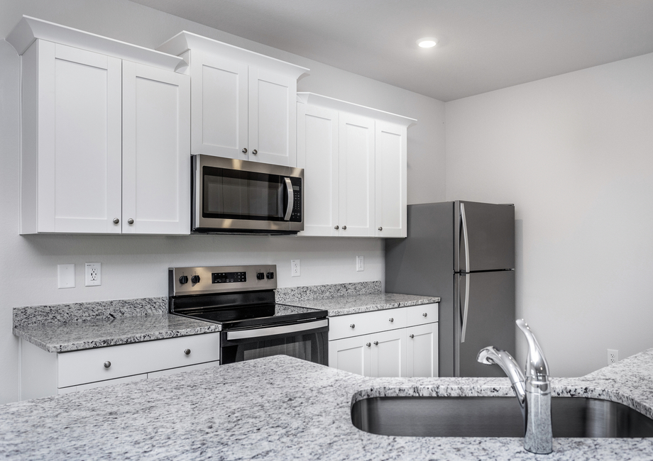 Each home comes with brand-new stainless-steel appliances