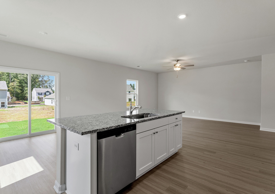 Large kitchen island