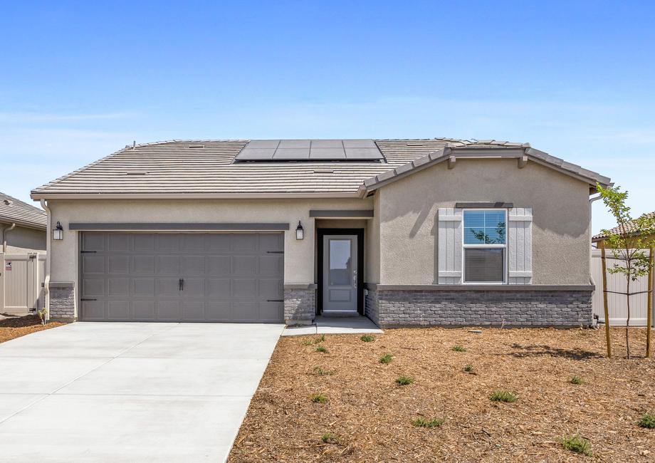 The Arroyo is beautiful single story home with siding and brick.