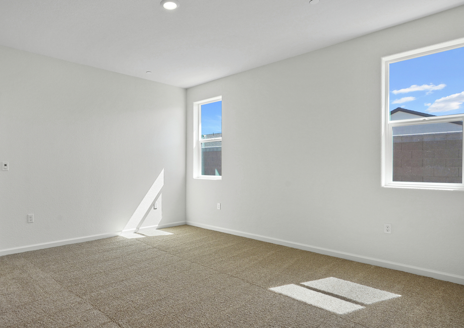 Master bedroom with patio access